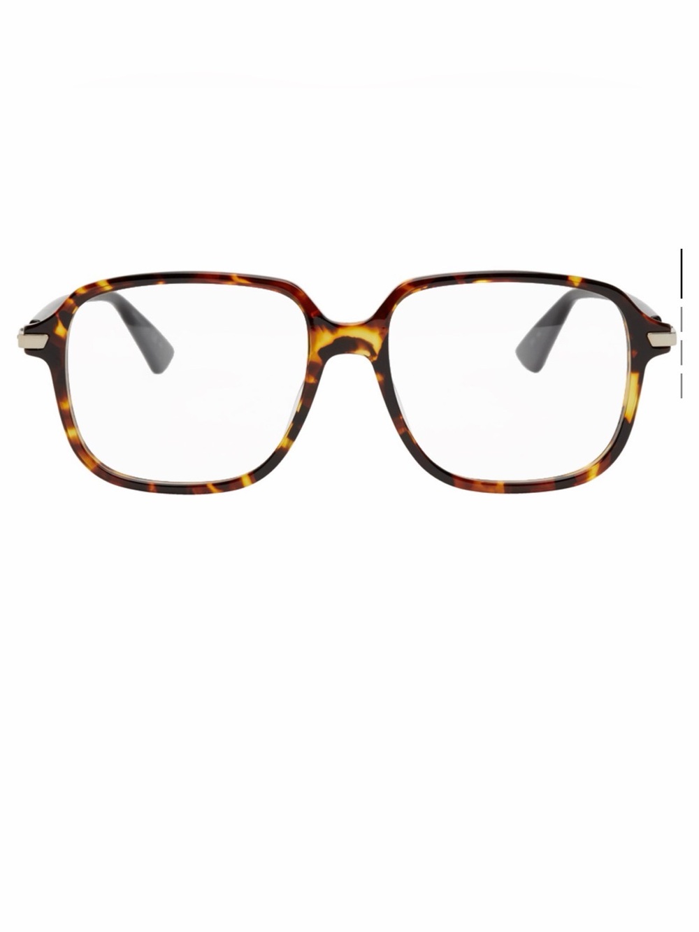 Dior brown tortoiseshell glasses